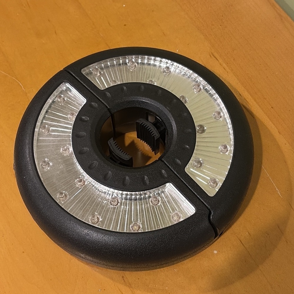 Patio Umbrella Pole Surround Light, Battery Operated, Push Button On/off, Camp